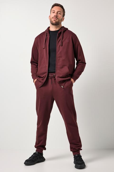 Actual product image JP1880 jogging suit, homewear, 2-piece, hoodie jacket and trousers, up to 8XL (4XL)