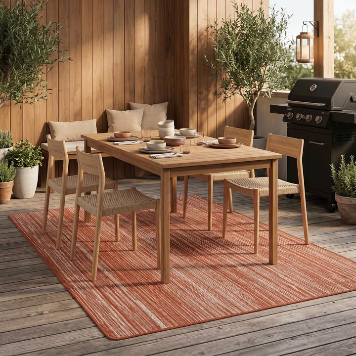 Produktbild Snapstyle In- und Outdoor Teppich Beidseitig Newport Design (100 x 100 cm)