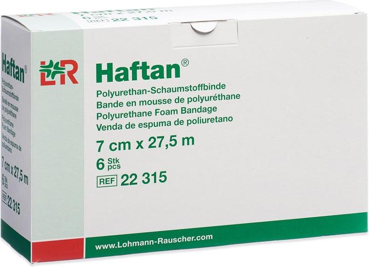 Produktbild Lohmann & Rauscher Haftan Polyurethan-Schaumstoffbinde 6 Stück
