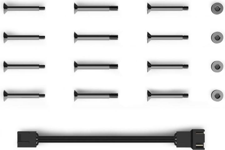 Produktbild Alphacool Apex Stealth Metal Power 120mm L?fter 3000rpm (schwarz) (120 mm, 1 x)