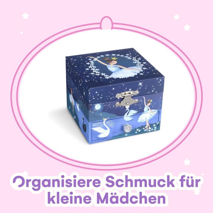 Image du produit Only-Bags.Store Schmuckkästchen mit Musik und sich drehender Ballerina mit ausziehbarer Schublade
