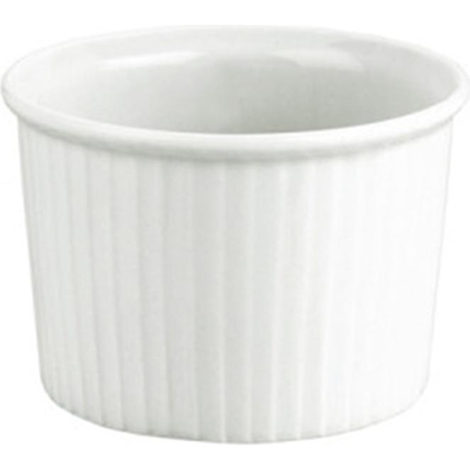 Pillivuyt Souffleform, Teglia + Stampi da forno, Bianco