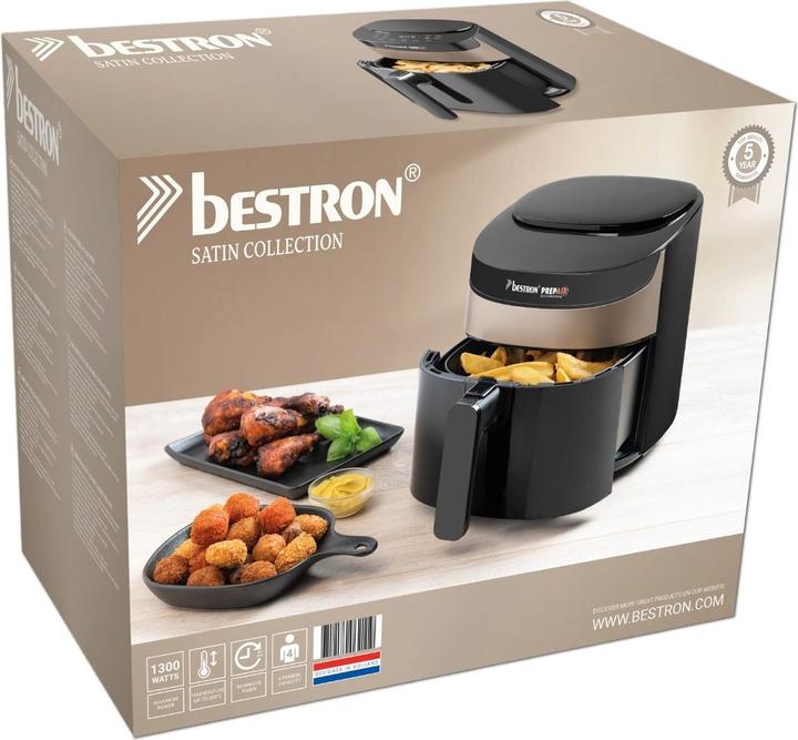 Actual product image Bestron Hot air fryer 4 litre, Satin