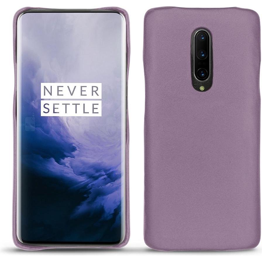 Noreve Lederschutzhülle (OnePlus 7 Pro), Smartphone Hülle, Violett