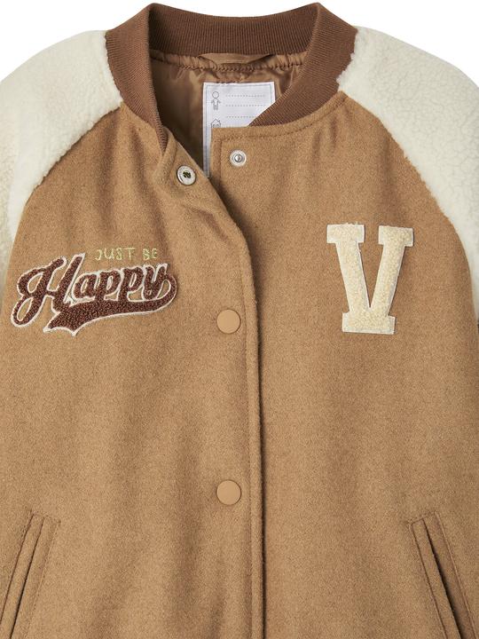 Immagine prodotto Vertbaudet Mädchen Collegejacke, Materialmix (116)