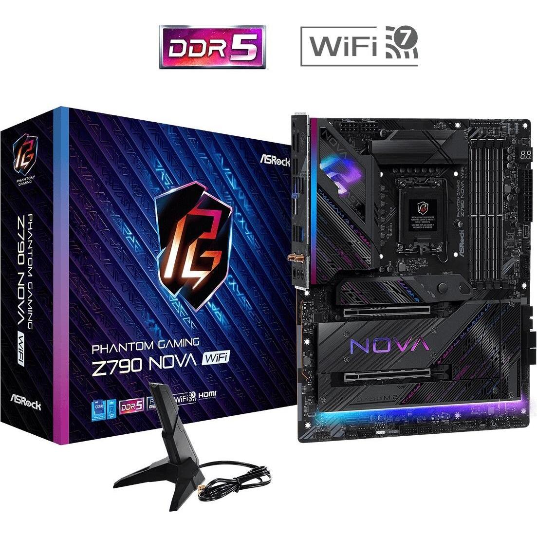 Thumbnail - AsRock Z790 Nova WiFi (LGA 1700, Intel Z790, ATX), Mainboard