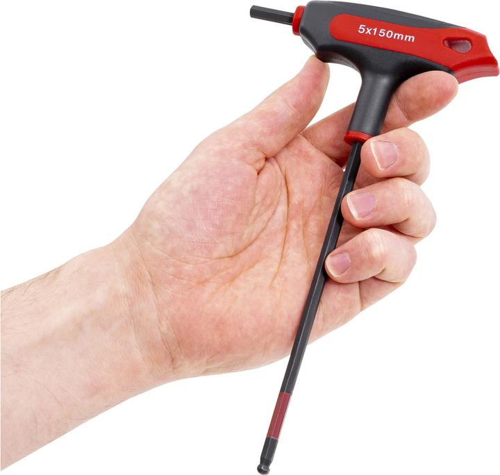 Immagine prodotto Stier Giravite con impugnatura a T esagonale apertura chiave 5 mm (Chiave a brugola)