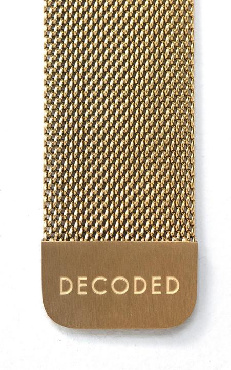 Immagine prodotto Decoded Stainless Steel Traction Strap 38/40/41mm (38 mm, Acciaio inossidabile)