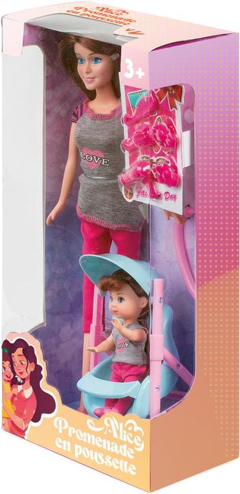 Image du produit Winfun Mannequin Alice Et Poussette
