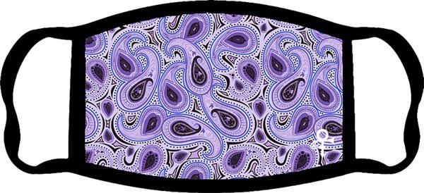 Actual product image Rock Off Prince Face Mask: Paisley