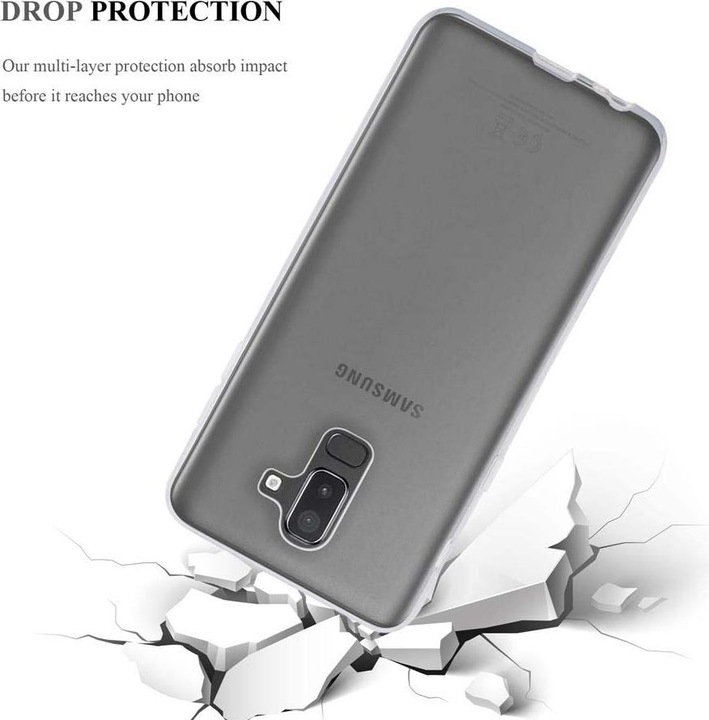 Produktbild Cadorabo TPU Ultra Slim AIR Cover (Samsung Galaxy J8 (2018))