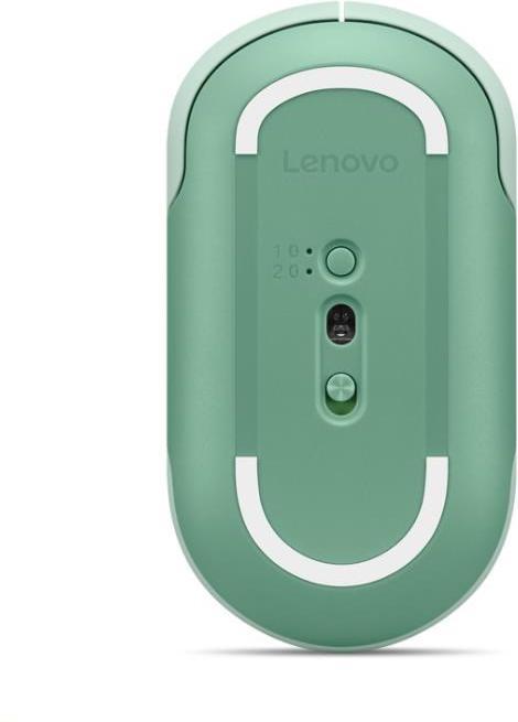 Actual product image Lenovo 350 Bluetooth Silent Mouse Breeze Moss (P) (Wireless)