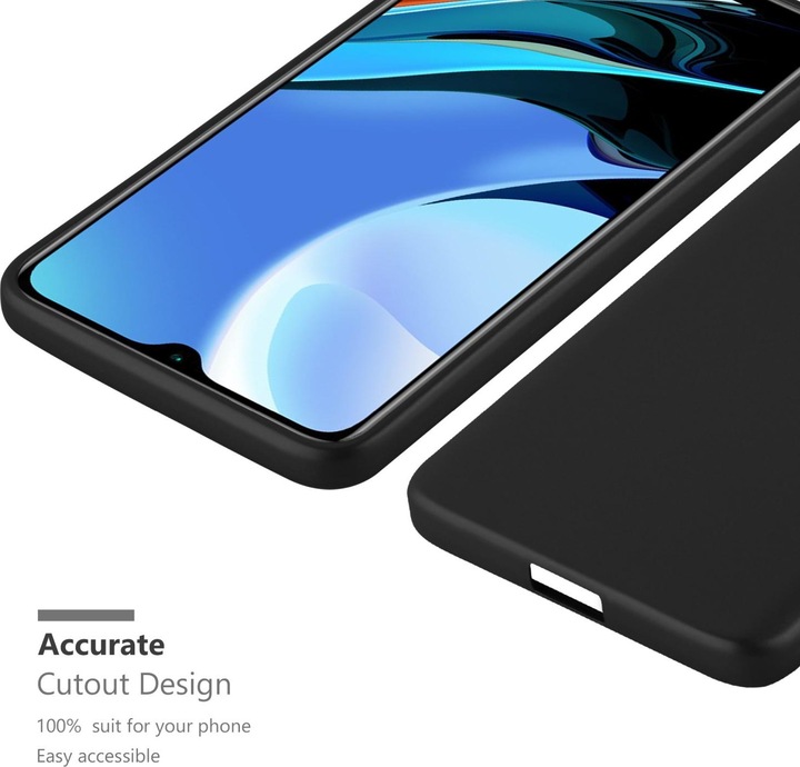 Produktbild Cadorabo TPU Matt Metallic Hülle (Xiaomi Redmi 9T, Xiaomi Poco M3)