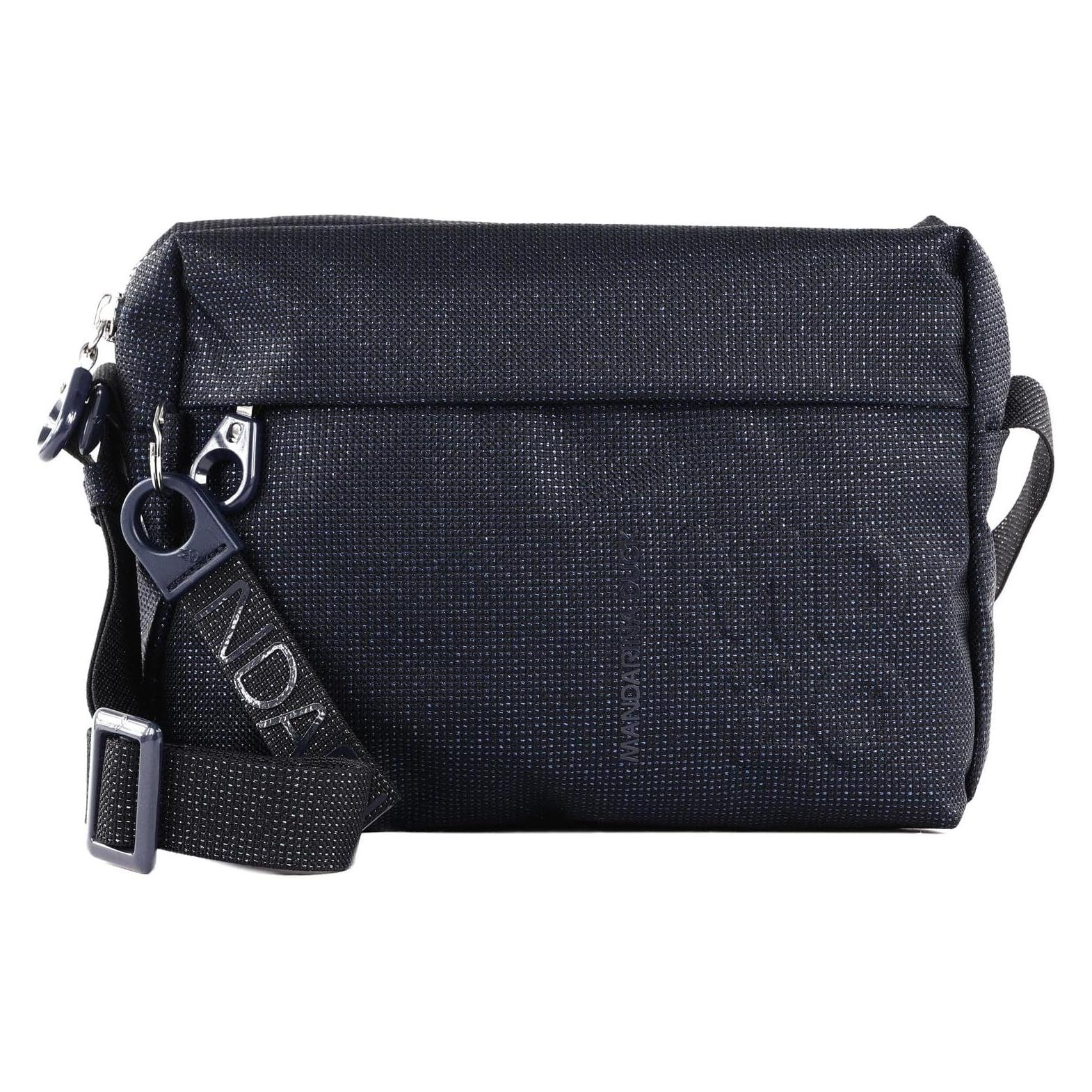 Mandarina Duck, Damen, Handtasche, Borsa Crossover MD20 Lux, Schwarz, Blau