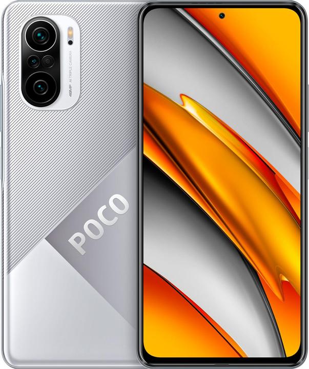 Immagine prodotto Xiaomi POCO F3 | 5G (256 GB, Bianco, 6.67", Doppia SIM, 5G)