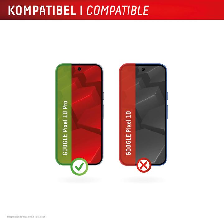 Produktbild Displex Real Glass + Case (1 Stk., Google Pixel 10 Pro)