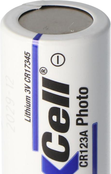 Productafbeelding XCell Lithiumbatterij CR23 (1 Pcs., RCR123A, 1550 mAh)