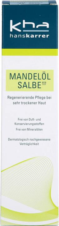 Actual product image Hans Karrer Eco Almond Oil Ointment 100ml (Body cream, 100 ml)