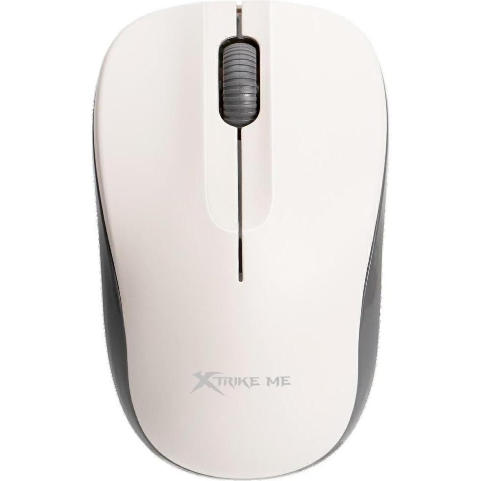 Xtrike Me Wireless computer mouse GW-116 GY white (Senza fili), Mouse, Grigio