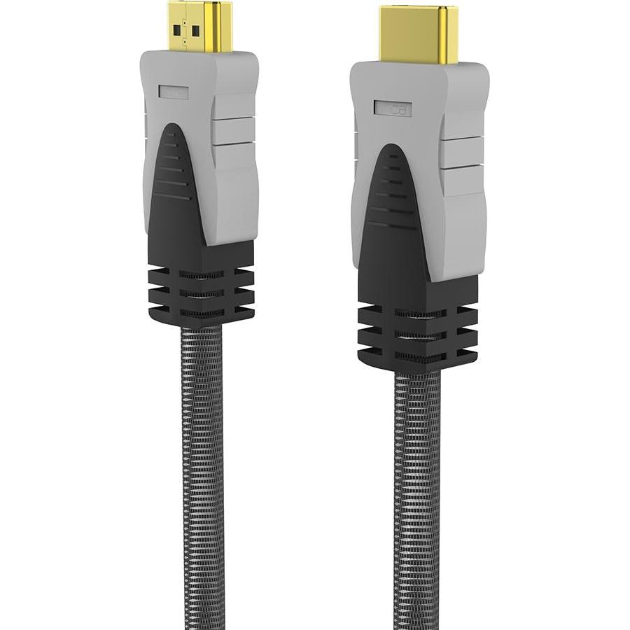 Inca HDMI-Kabel IHD-05T 2.0 Anschlusskabel (5 m, HDMI), Video Kabel