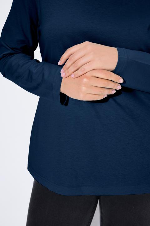 Produktbild Ulla Popken Shirt, Rollkragen, Slim, Langarm (62)