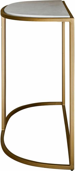 Produktbild Loberon Konsole Soréline antikgold/weiss (80)