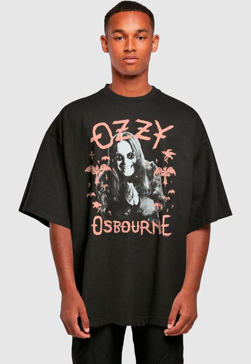 Produktbild Merchcode Ozzy Osbourne - Pink Bat Huge Tee - 195285 (M)
