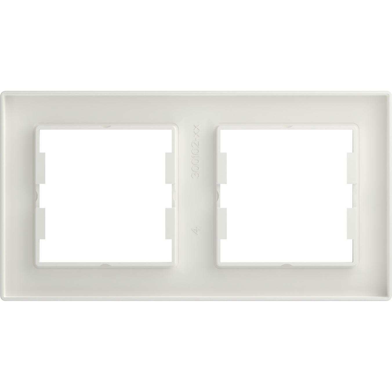 Thumbnail - APC, Zubehör Schalterprogramm, Schneider Electric Rahmen Asfora Weiss (RAL 9003) EPH5800221D