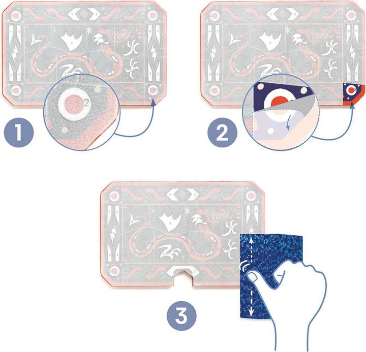 Actual product image Djeco DIY - Wikingerschild und Hammer