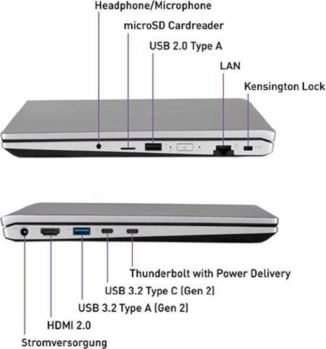 Produktbild Terra MOBILE 1551R i5-1334U W11P - Notebook - Core i5