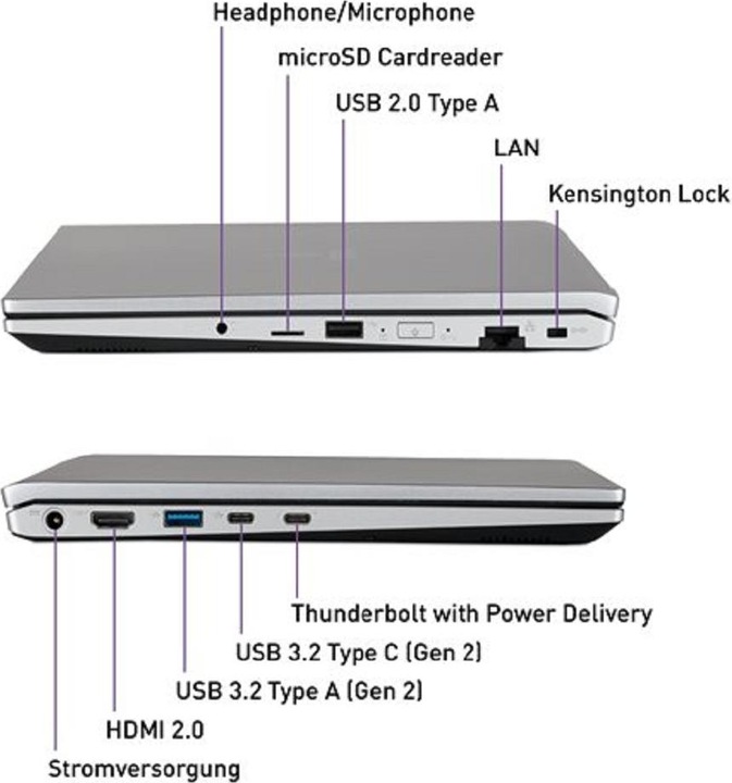Produktbild Terra MOBILE 1551R i5-1334U W11P - Notebook - Core i5