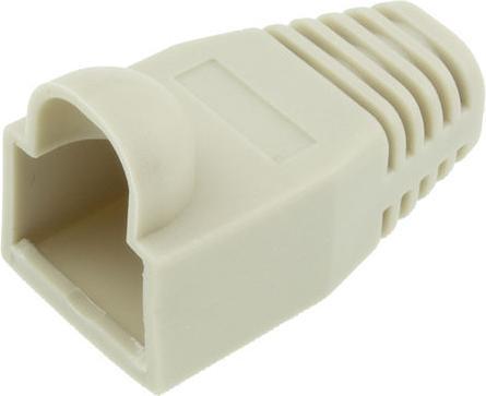 Produktbild ACT RJ45 grey boot for 6.5 mm cable. Color: Grey Cable boot rj45 6.5mm grey
