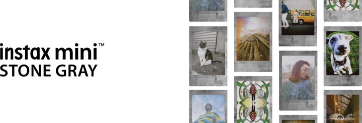 Immagine prodotto Fujifilm film Instax Mini 10 Stone Gray (Instassare Mini)