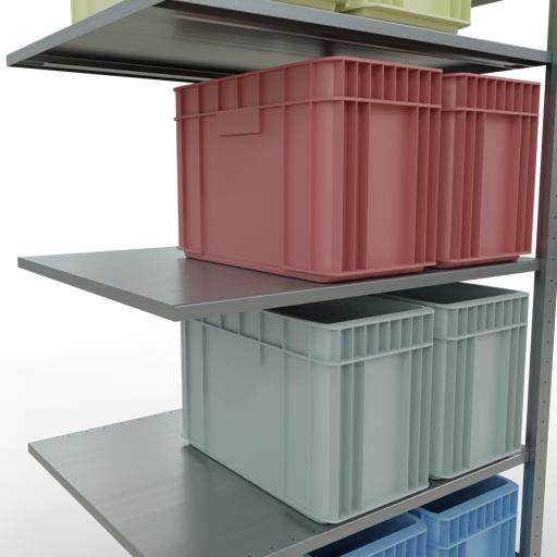 Image du produit Schulte Lagertechnik Système enfichable Élément suivant MULTIplus150 avec traverse de longueur