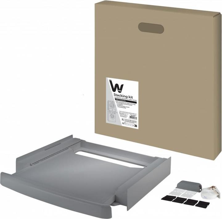 Productafbeelding Whirlpool Stapelset voor wasdroger zilver