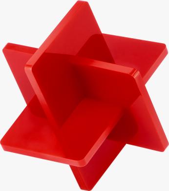 Produktbild Bambu Lab - Glossy Acrylic - Red (Platte)