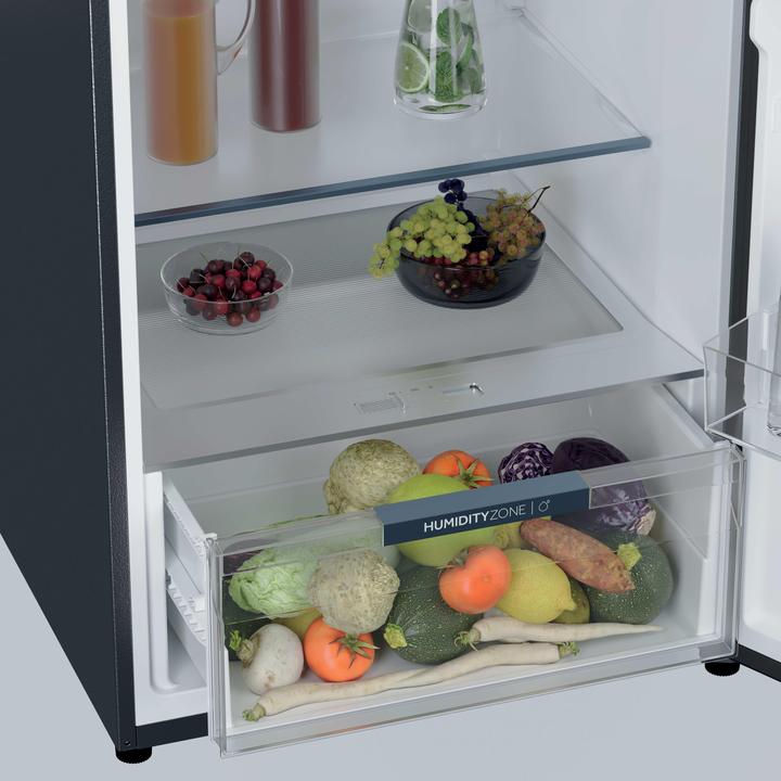 Actual product image Haier HPR5718DNMB FRIGO D.P. D 70CM 464LT BRUSHED BLACK H185 L70 P70 (464 l)