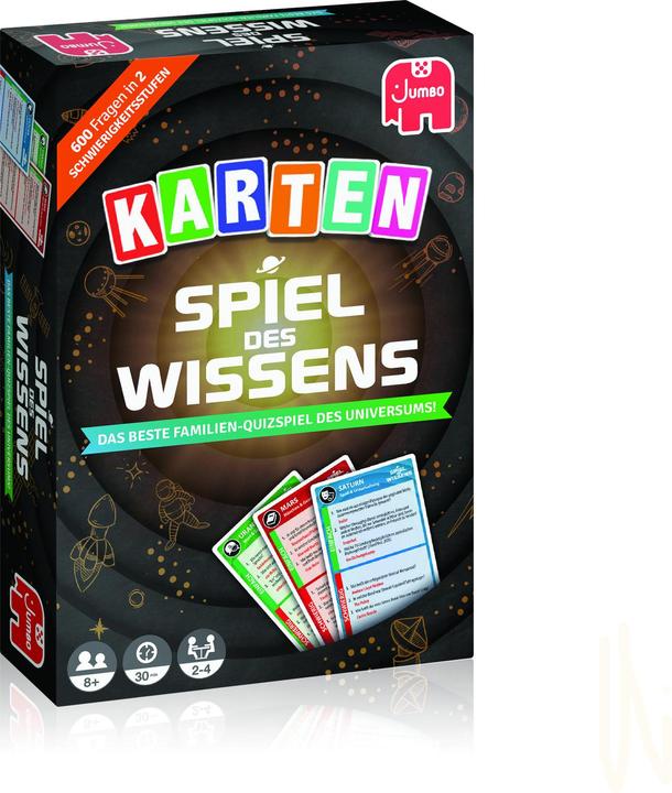 Jumbo Card game Game of Knowledge (German, 2 - 4 Players)