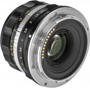 Productafbeelding Voigtländer Nokton D35mm / 1.2 zwart (Nikon Z, APS-C / DX)