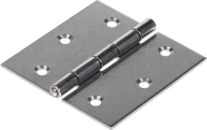 Produktbild Struct Scharnier breit, V2A, 60 x 60 mm, Gewindetyp