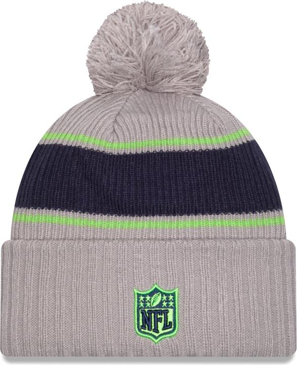 Actual product image New Era NFL Sideline Winter Cap Seattle Seahawks Grey