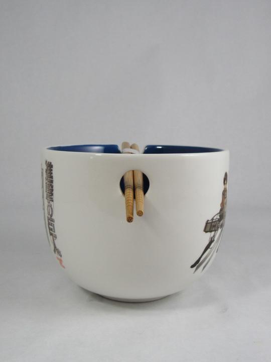 Produktbild Just funky L'ATTAQUE DES TITANS - Bataillon d'exploration - Bol à Ramen 470mL (0.47 l, 1x)