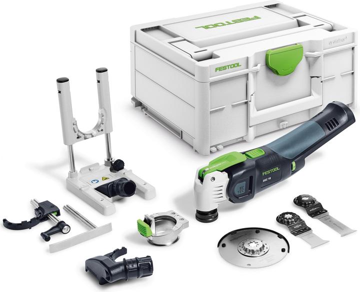 Immagine prodotto Festool Akku-Oszillierer OSC 18 E-Basic-Set (Strumento multifunzionale)