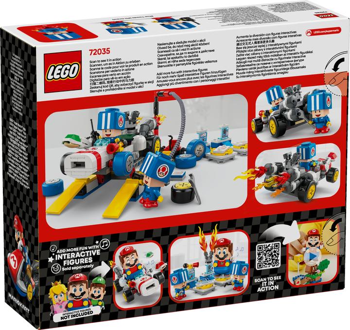 Actual product image LEGO Mario Kart - Toad's Workshop (LEGO Super Mario)