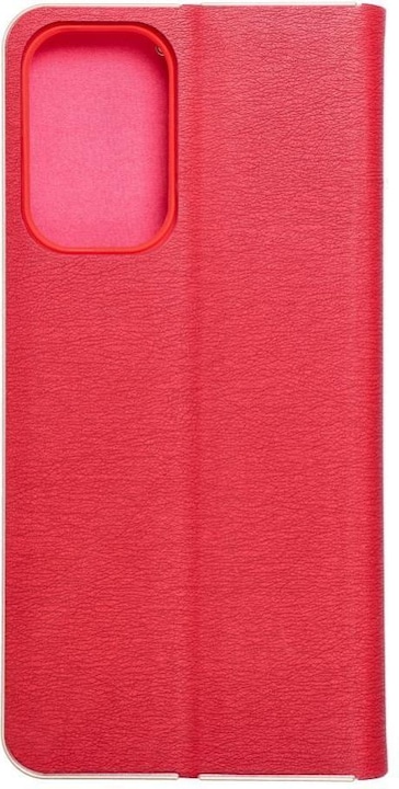 Produktbild OEM Buchtasche LUNA Book Gold für SAMSUNG A23 5G rot (Samsung Galaxy M23 5G)