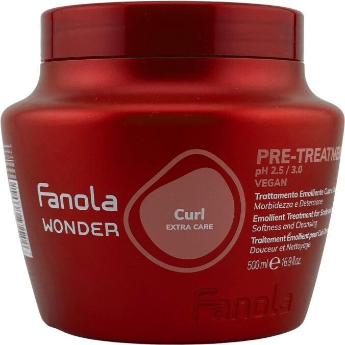 Produktbild Fanola Wonder Curl Extra Care Pre-Treatment 500 ml (500 ml, Flüssiges Shampoo)