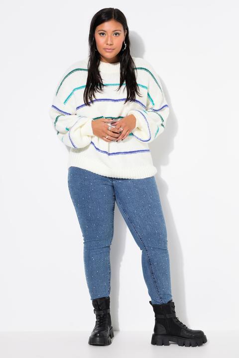 Actual product image Studio Untold Rhinestone Skinny Jeans (44)