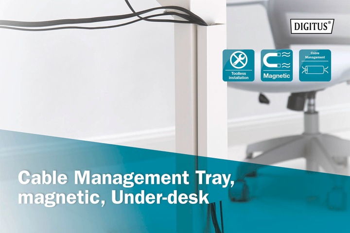 Actual product image Digitus Magnetic Cable Management Channel (Duct, 35 cm)
