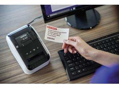 Actual product image Brother QL-800 (300 dpi)