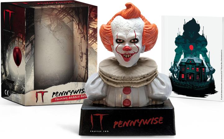 Produktbild It: Pennywise Talking Bobble Bust (Englisch, Running Press, Warner Bros. Consumer Products, 2022)